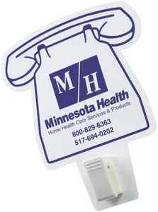 Imprinted Magnet w/ Clip Phone