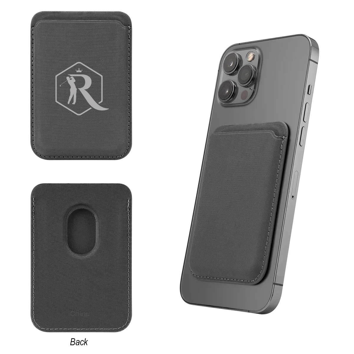 Cards slotted into the quarter inch thick holder