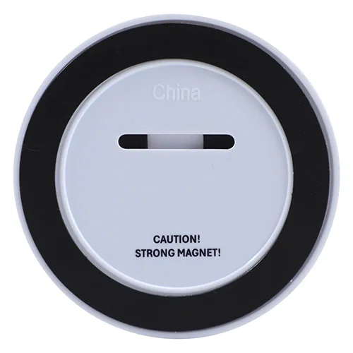 Branded magnetic ring phone stand propping up a phone, custom promotional phone grip accessory
