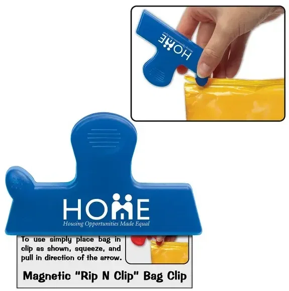 Magnetic "Rip N Clip" Bag Clip — view 2