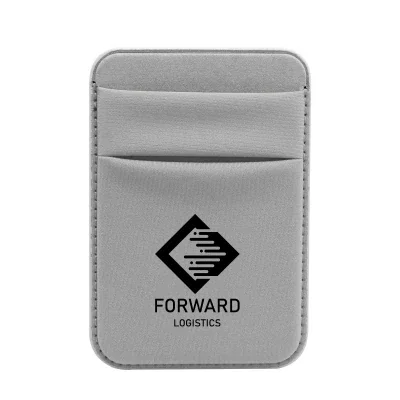 Front pocket opened to reveal room for several cards