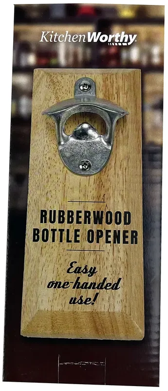 Branded Magnetic Wall Mount Bottle Opener — view 3