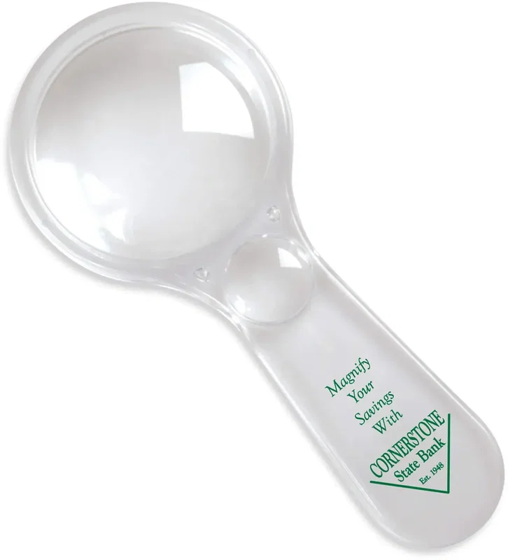 Custom Logo Magnifying Glass — view 1