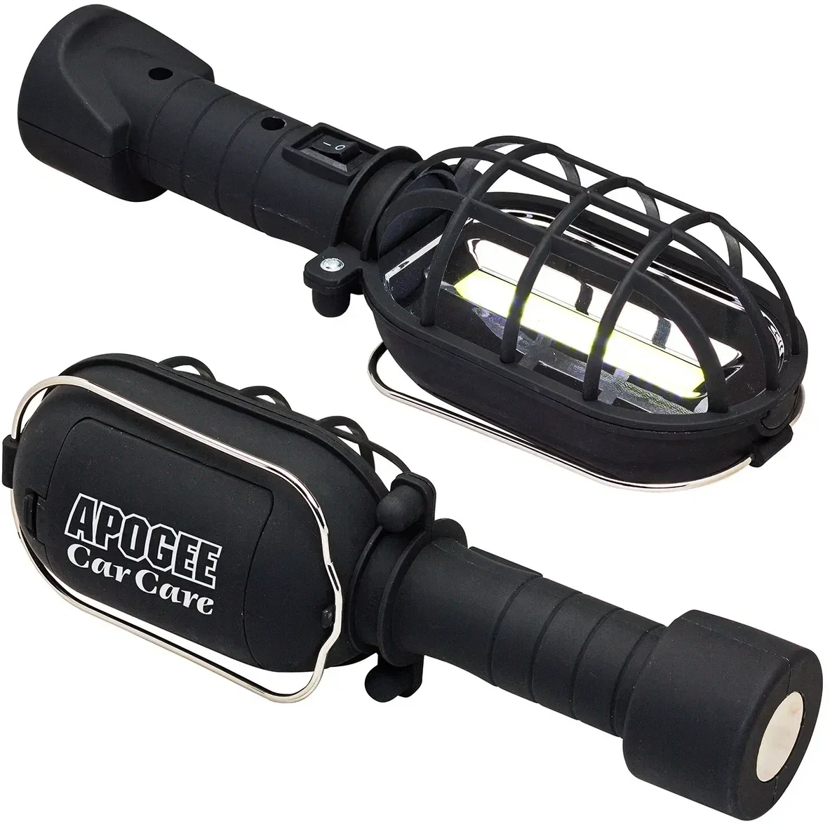 Magnum magnetic COB worklight with custom logo, promotional work light front view