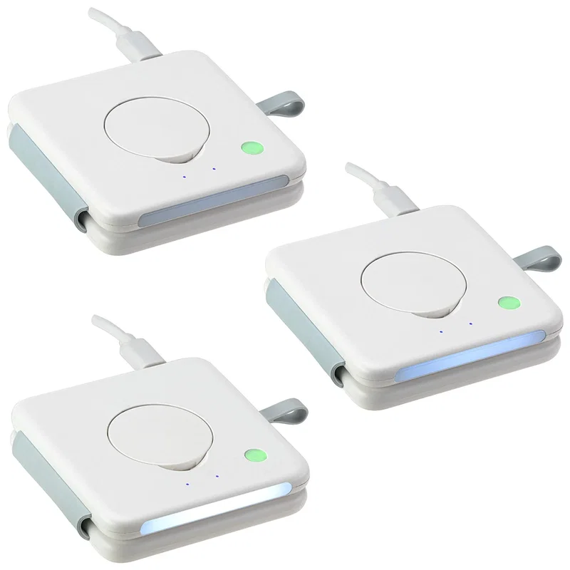 Close-up of the custom logo imprint area on the Magport Wireless Charger
