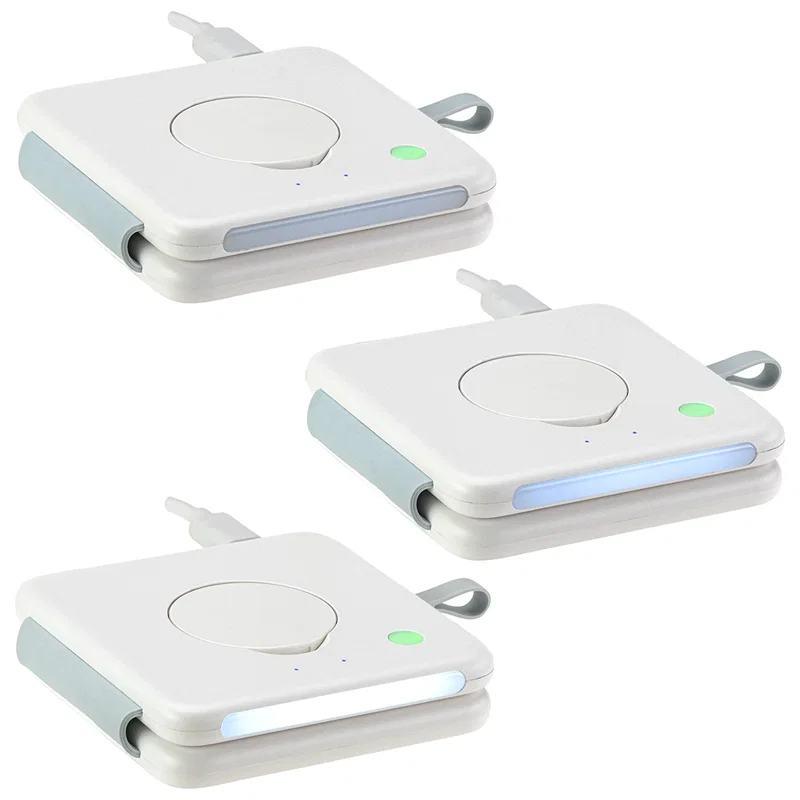 Angled view of the Magport 3-in-1 Wireless Charger unfolded