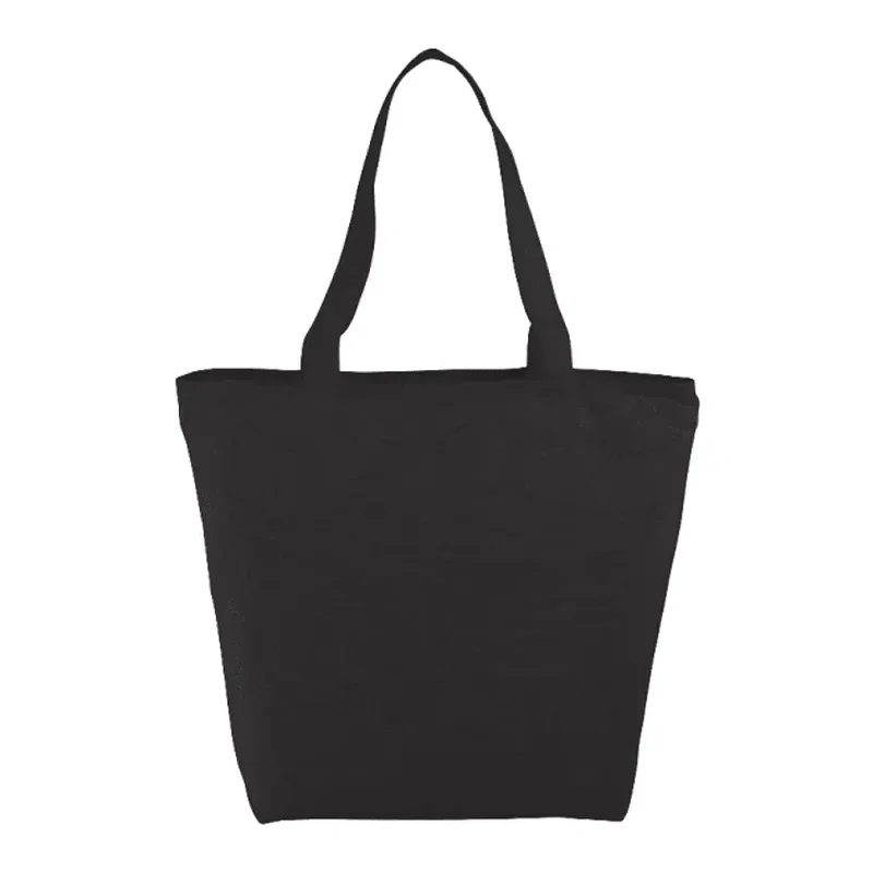 Maine 8oz Cotton Canvas Zippered Tote — view 2