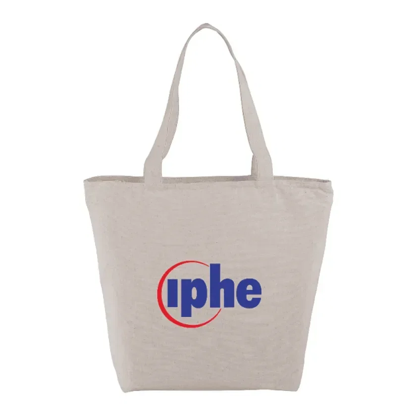 Maine 8oz Cotton Canvas Zippered Tote — view 3