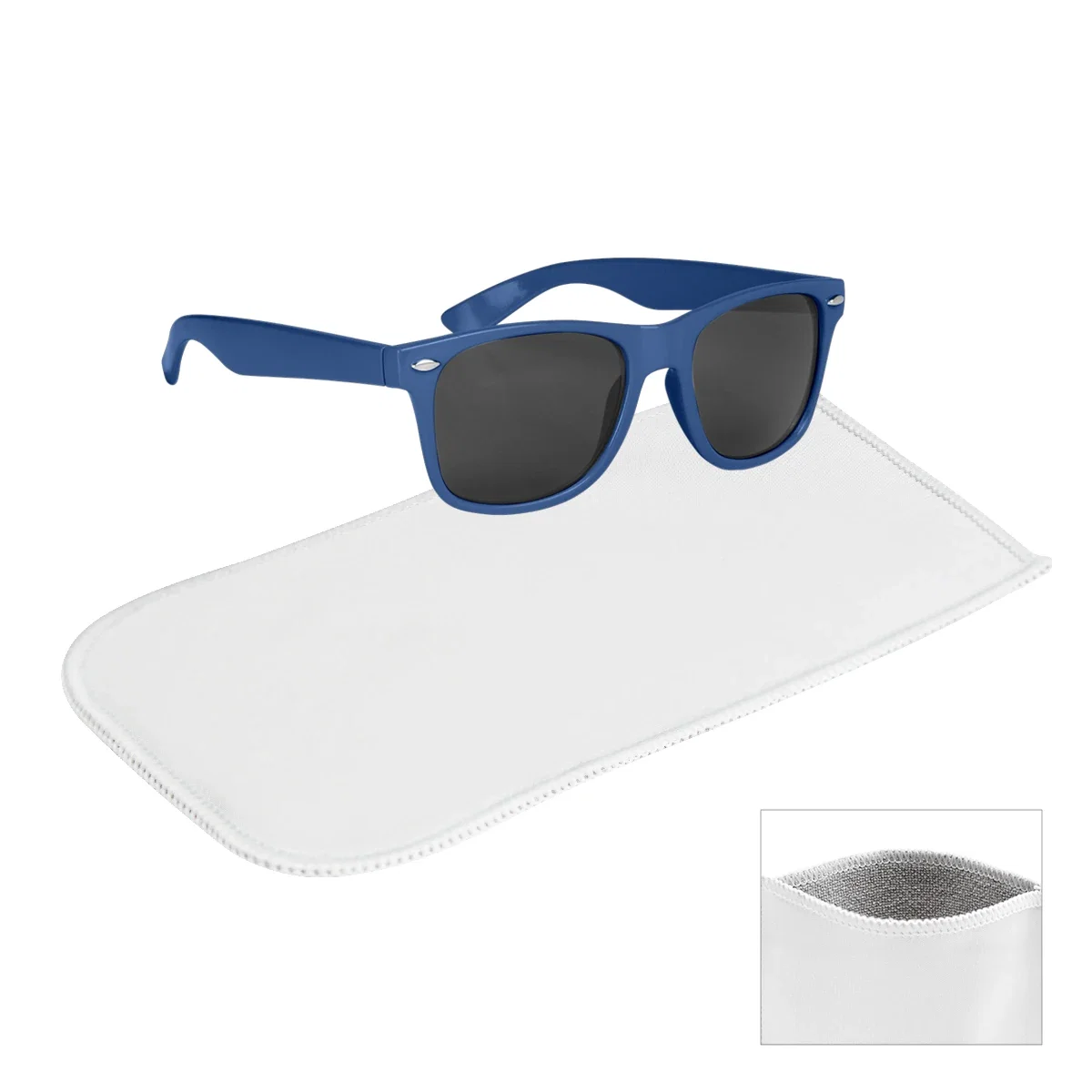 Shades and pouch set out for a day outdoors