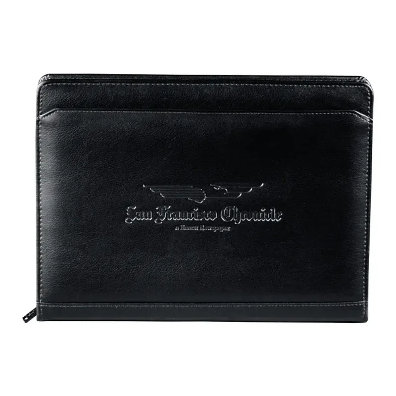 Manchester Zippered Padfolio with FSC® Mix Paper