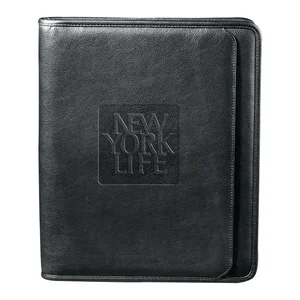 Manhattan Zippered Padfolio with FSC® Mix Paper