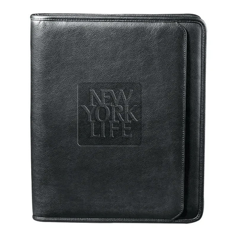 Manhattan Zippered Padfolio with FSC® Mix Paper