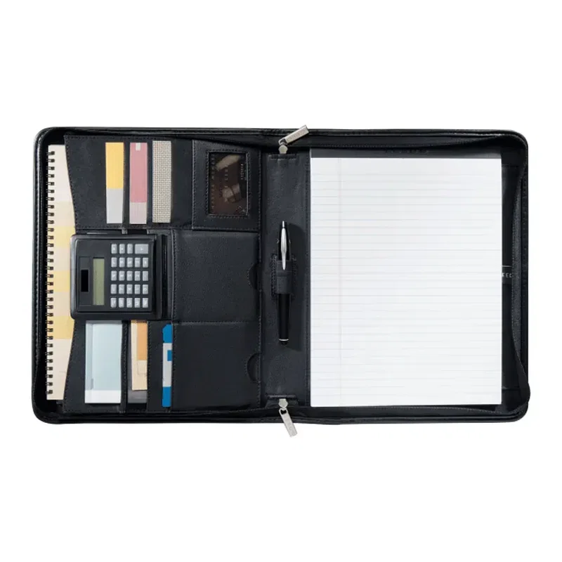 Manhattan Zippered Padfolio with FSC® Mix Paper — view 2