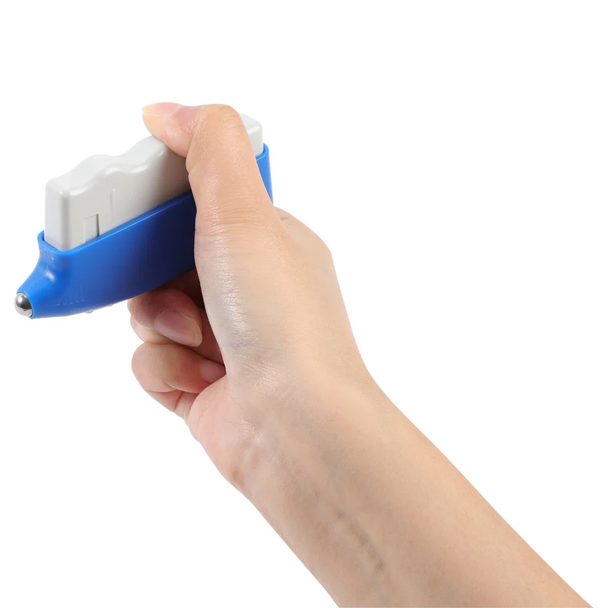 Close-up of the Manus Hand Exerciser & Massager's textured massage nodes