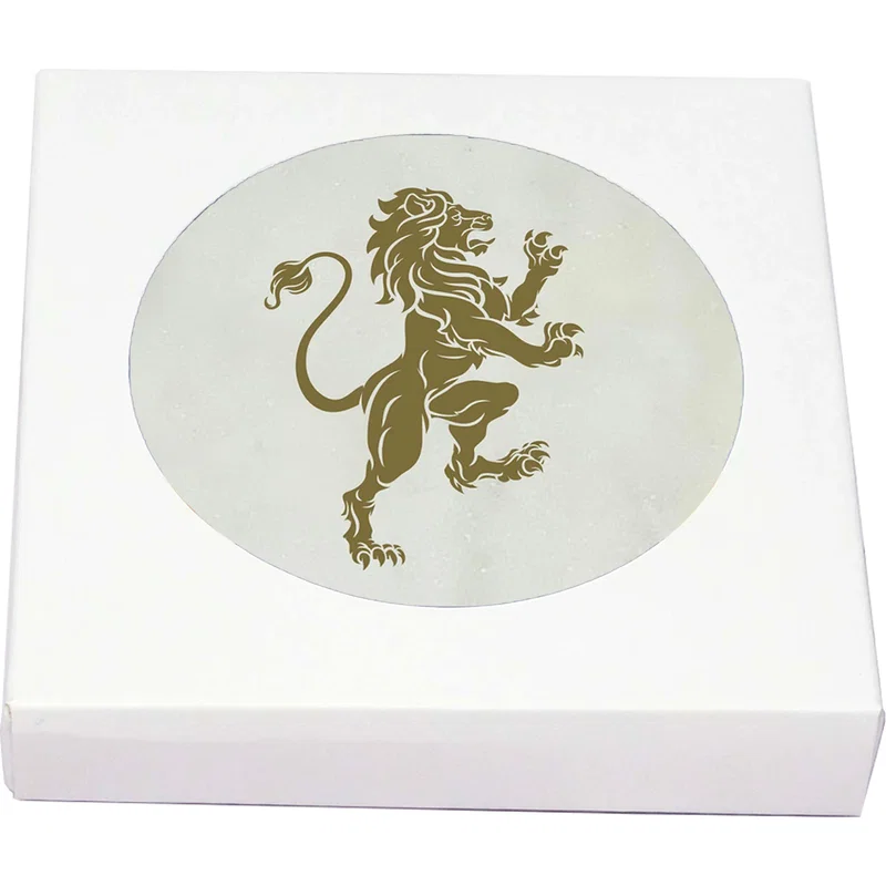 Marble Octagon Coaster (single) — view 2