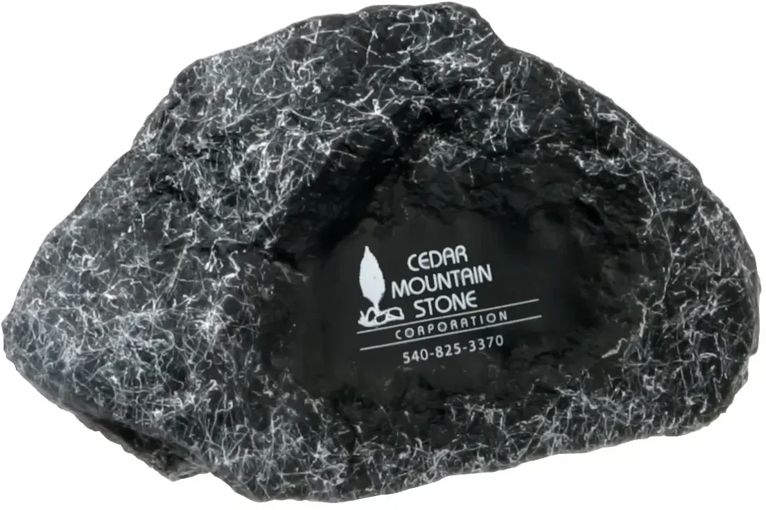 Marbled Rock Stress Reliever, custom marbled-stone promotional stress ball with logo