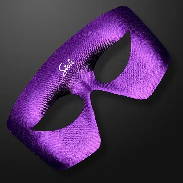 Mardi Gras Costume Mask (NON-Light Up) — view 3