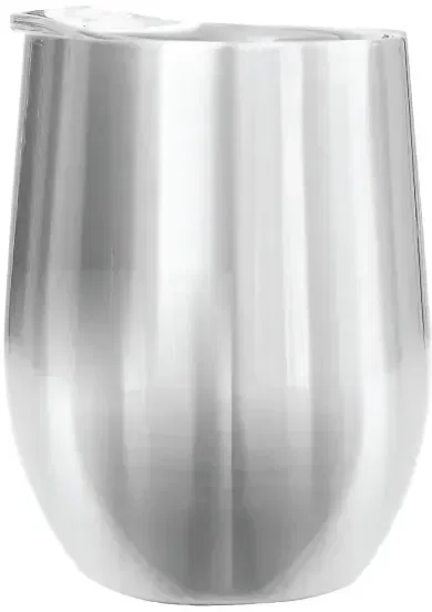 Custom Branded 12 oz. Vacuum Insulated Stemless Wine Glass — view 3