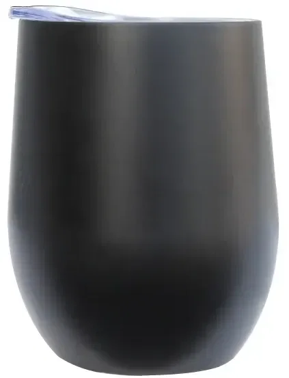 Custom Branded 12 oz. Vacuum Insulated Stemless Wine Glass — view 5