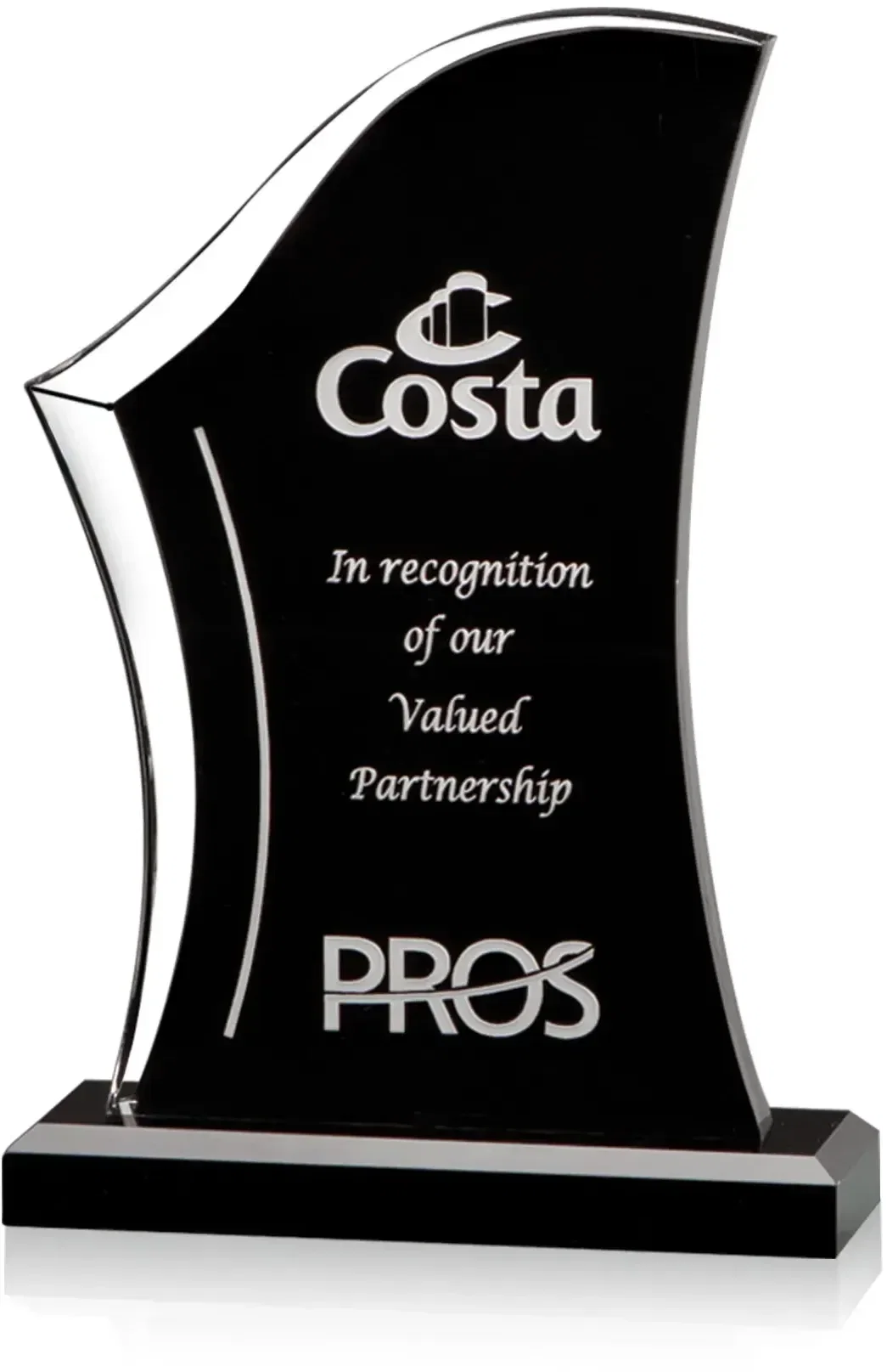 Custom Acrylic Marisol Recognition Award — view 2