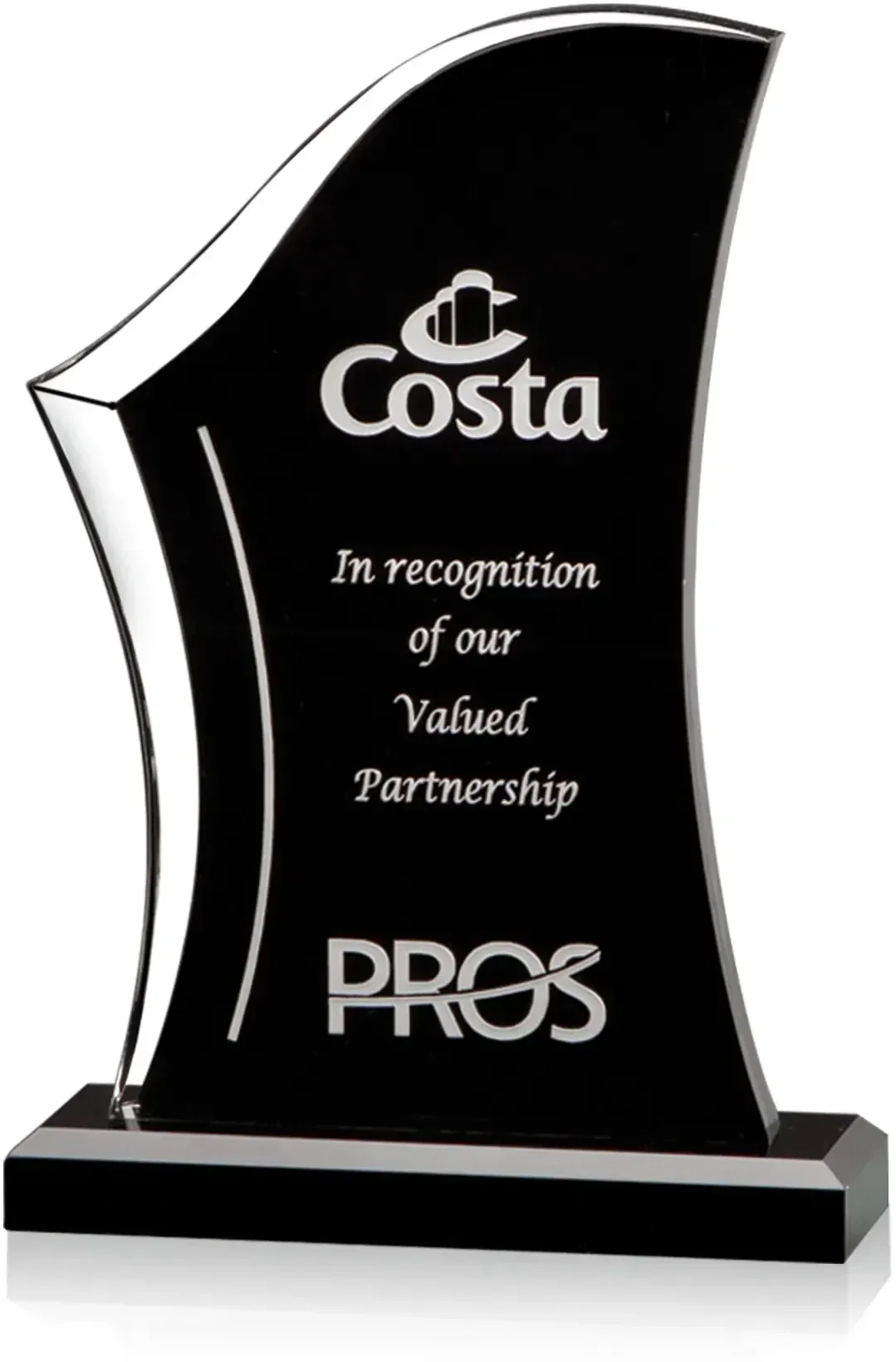 Custom Acrylic Marisol Recognition Award — view 3
