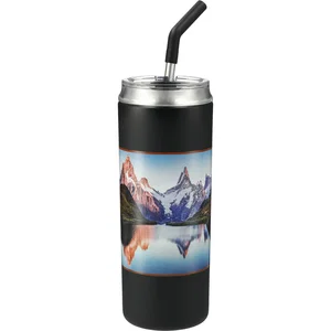 Marka 20 oz Copper Vacuum Tumbler with Stainless Steel Straw
