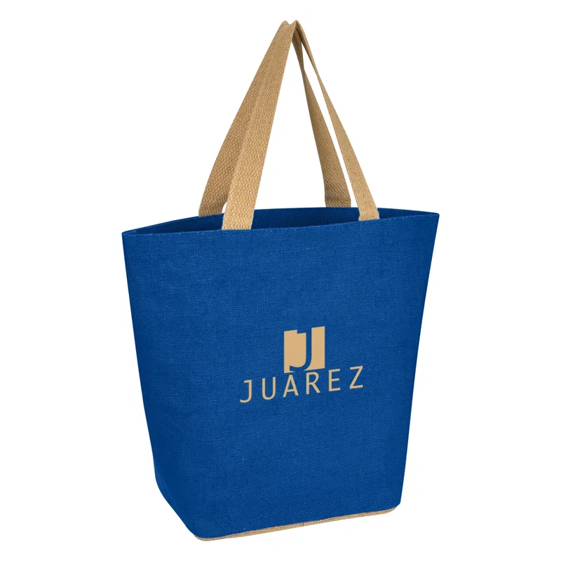 Marketplace Jute Tote Bag — view 5