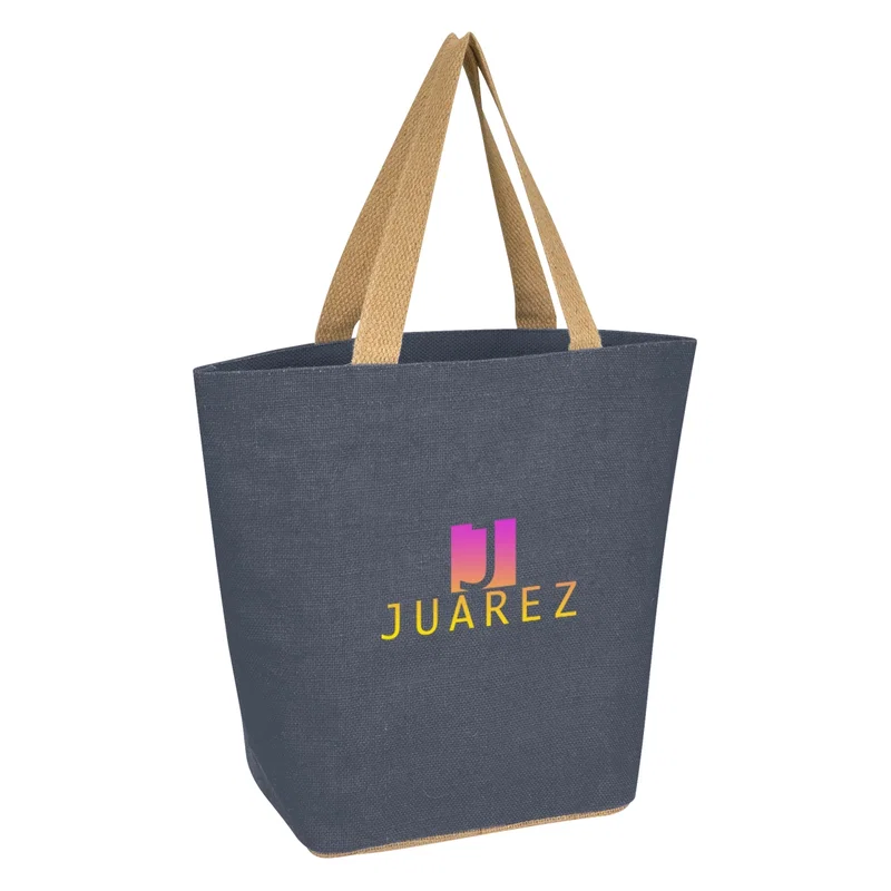 Marketplace Jute Tote Bag — view 8