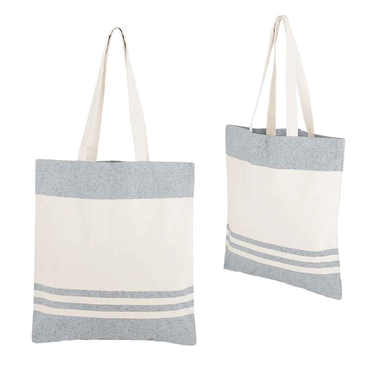 Handles held up to show the bag hanging