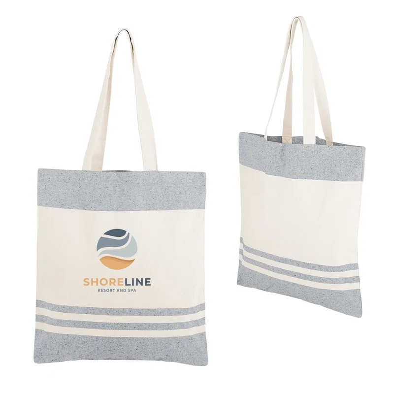 Marlo 10 Oz. Recycled Cotton Tote Bag — view 5