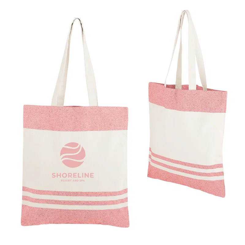 Marlo 10 Oz. Recycled Cotton Tote Bag — view 6