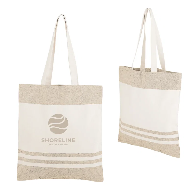 Marlo 10 Oz. Recycled Cotton Tote Bag — view 7