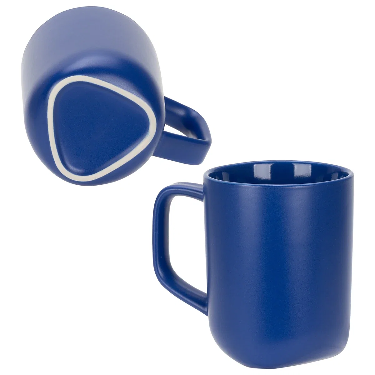 Marzano 18 oz promotional coffee mug, side profile