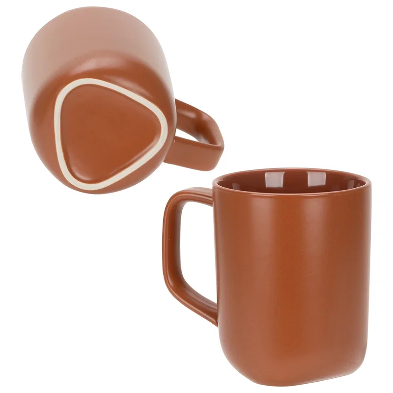 Custom Marzano ceramic mug, top-down view