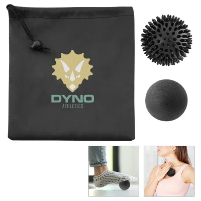 Balls tipped out of the bag onto a plain surface