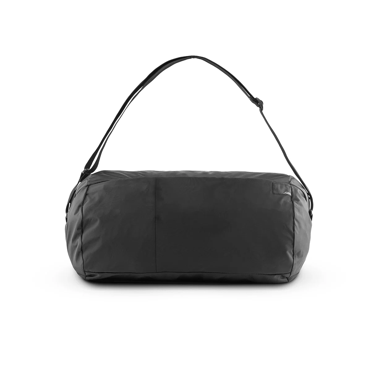Folded down into its palm sized pouch