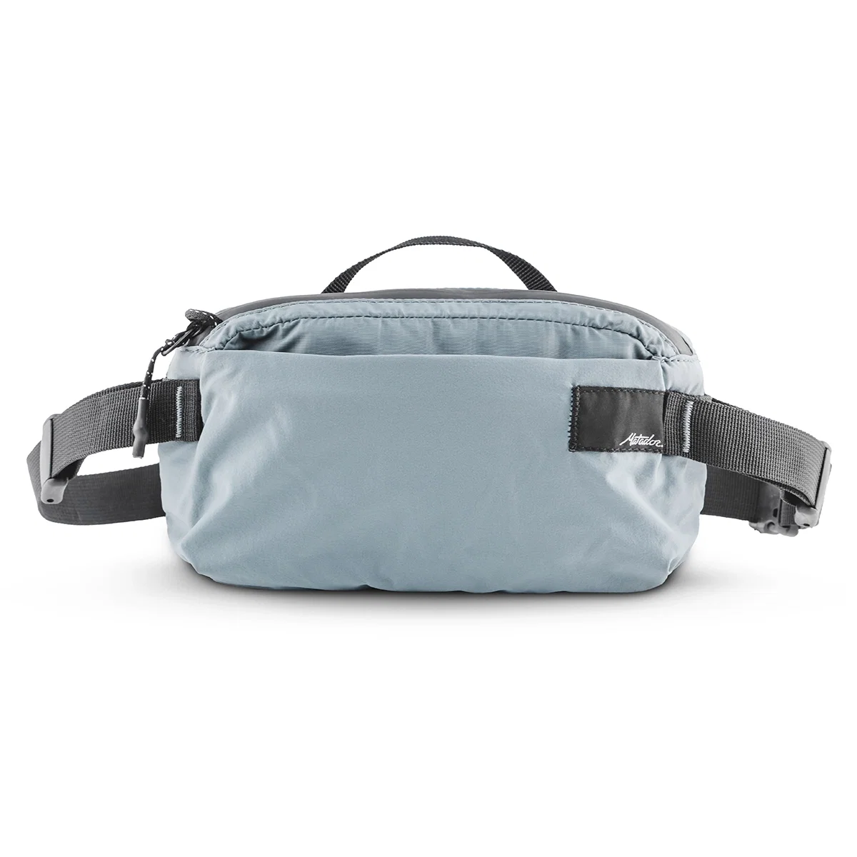 Compressed down into its packed travel form