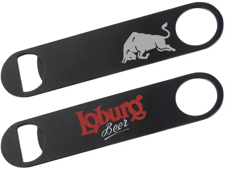 Personalized Matte Black Bottle Opener