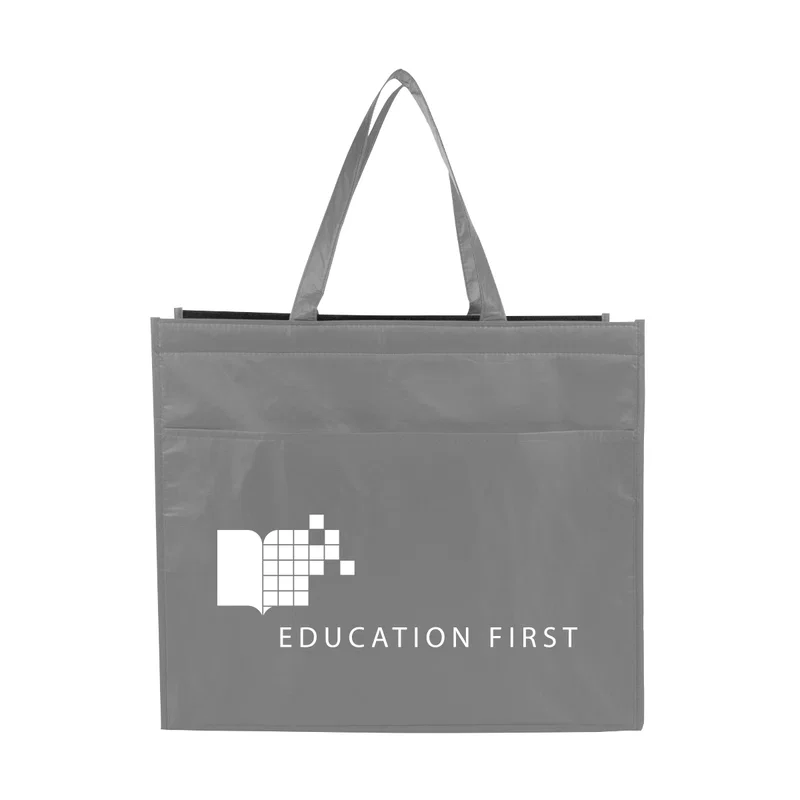 Matte Cooler Tote Bag With 100% RPET Material — view 2