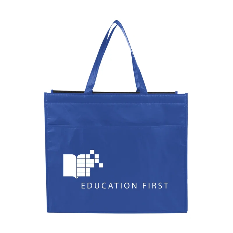 Matte Cooler Tote Bag With 100% RPET Material — view 4