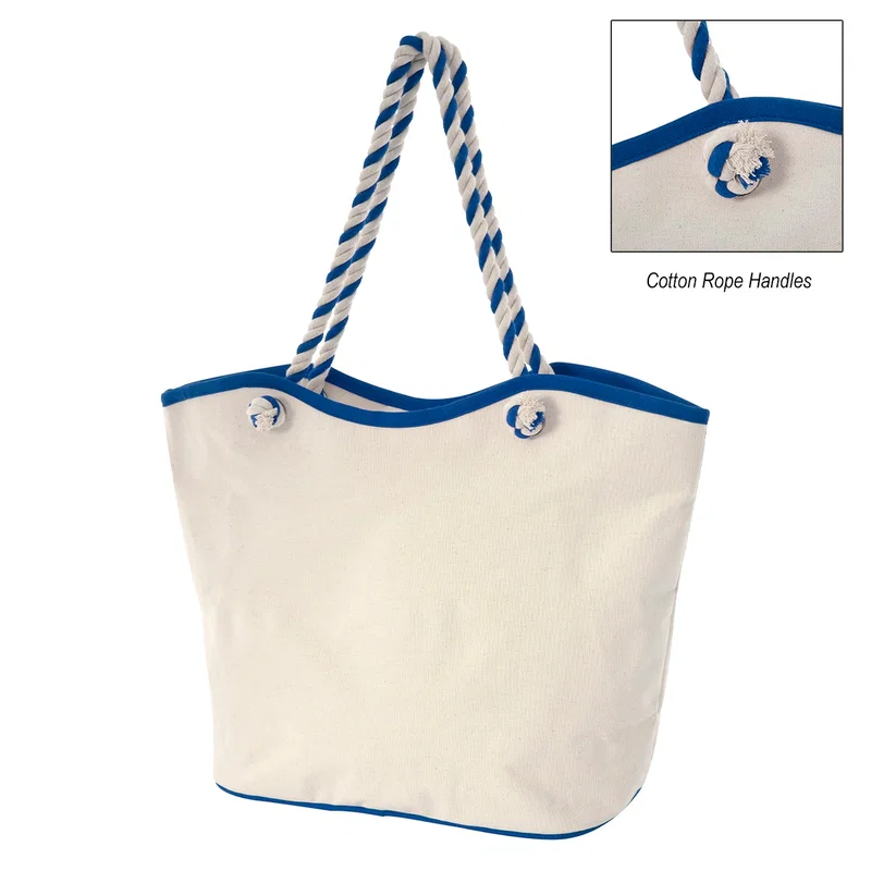 Maui 8 Oz. Laminated Cotton Tote Bag — view 4