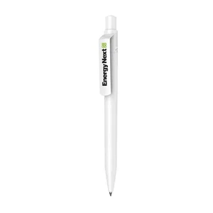 Blue Ink Maxema Dot Recycled Pen, 5.5" Retractable, 1-Color Imprint