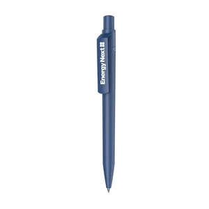 Blue Ink Maxema Dot Recycled Pen, 5.5" Retractable, 1-Color Imprint