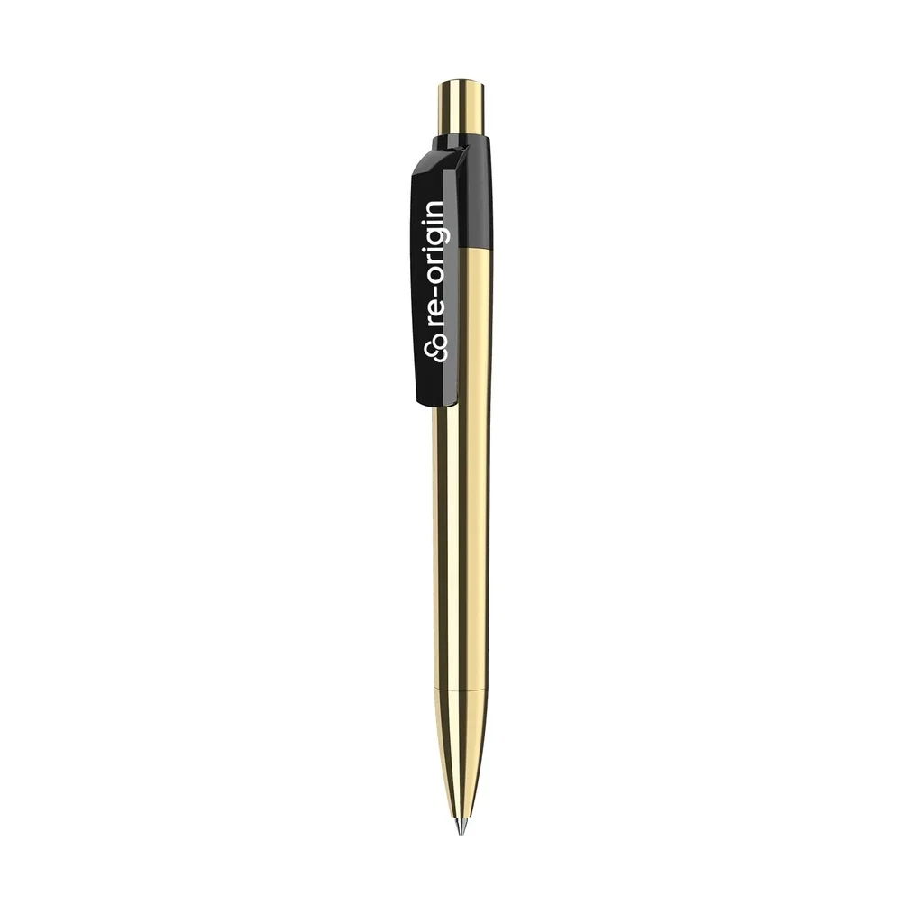 Maxema Mood Metal Gold Pen Black Ink — Black — view 2