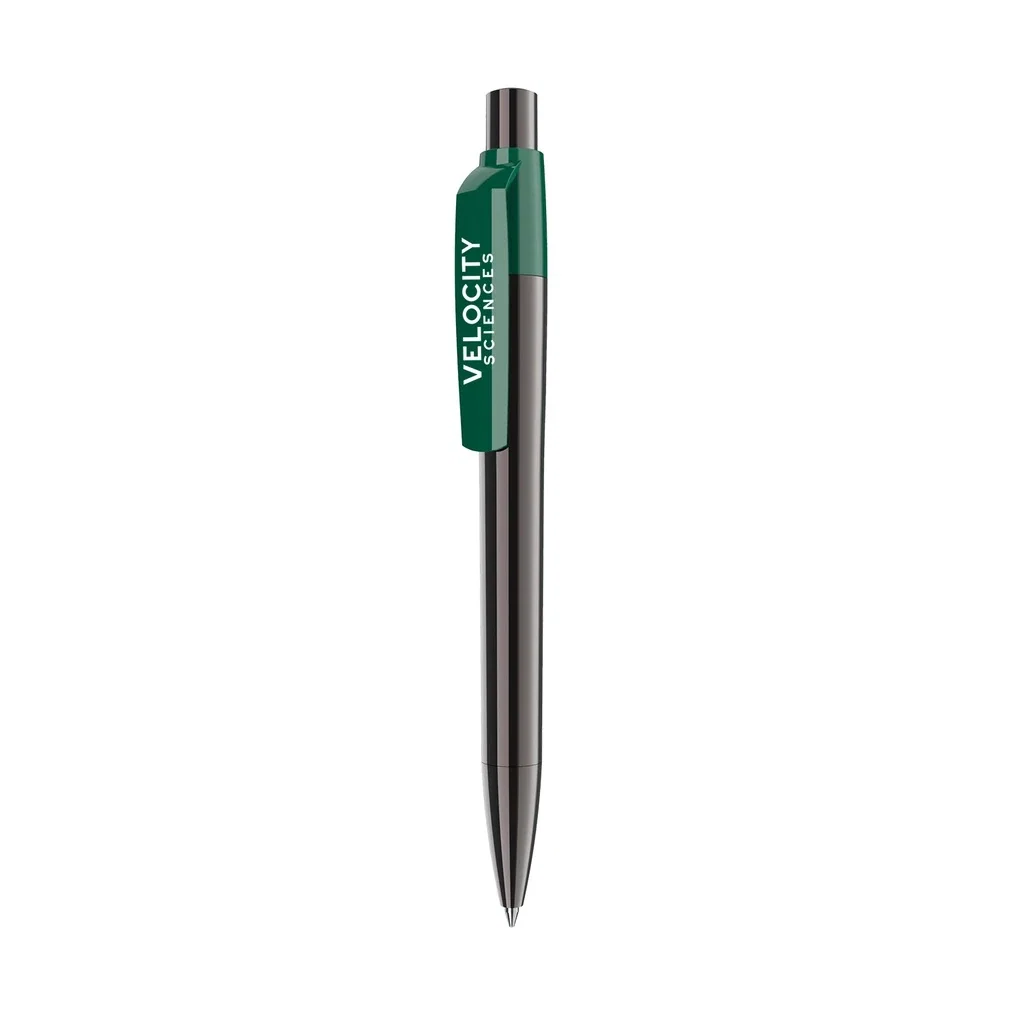 Maxema Mood Metal Titanium Palette Pen Black Ink — Dark Green — view 4