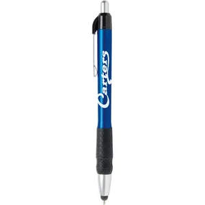 MaxGlide Click Ballpoint Pen, Hybrid Ink, Basket Weave Grip
