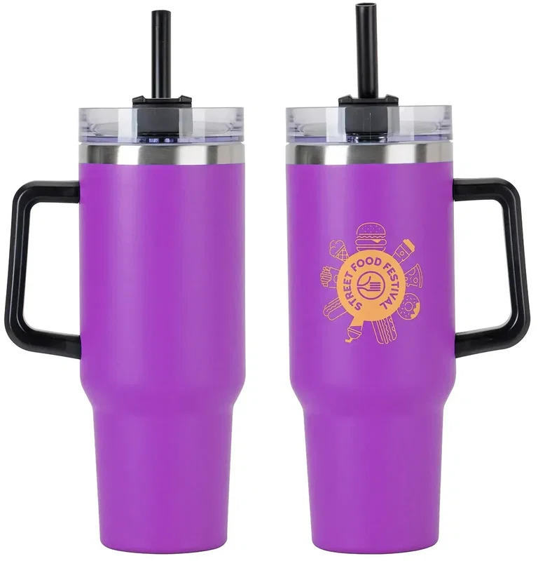 Maxim 40 oz Vacuum Insulated Stainless Steel Mug — view 3