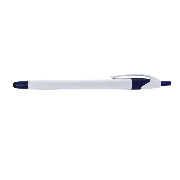 Mayflower Soft-Grip Stylus Pen. Dual-function stylus pen with soft-grip barrel for phones and tablets, view 2
