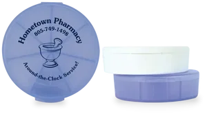 Med-Week Seven-Compartment Pill Box