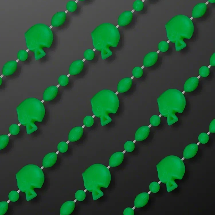 Medallion w/ Bead Necklace (Non-Light Up) — view 2